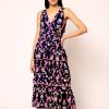 Women Beyond by Vera Dresses | Cecile Dress-Navy Veranda