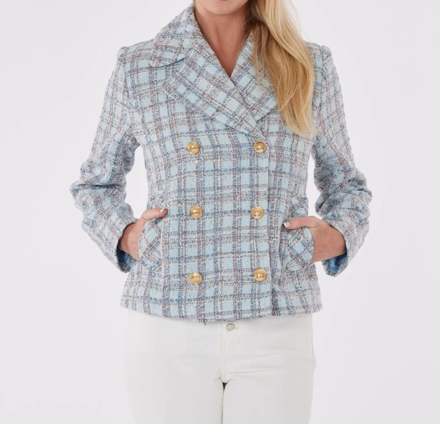 Women Dolce Cabo Outerwear | Vivienne Tweed Blazer