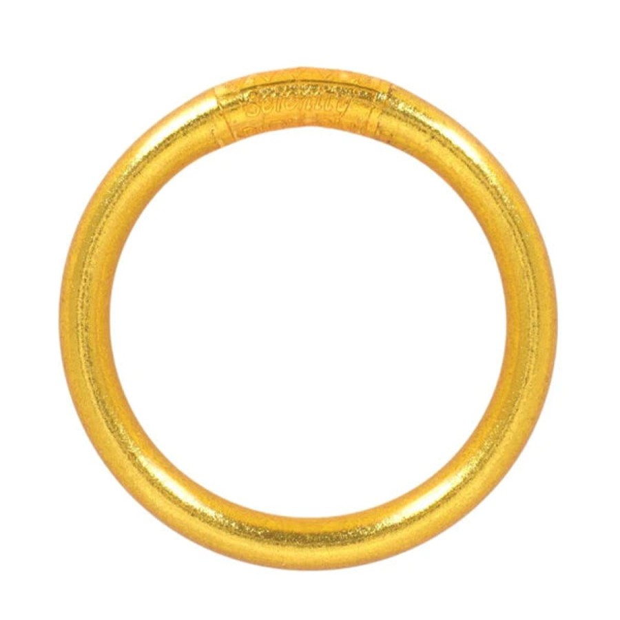 Women BuDhaGirl Jewelry | Gold Tzubbie All Weather Bangle