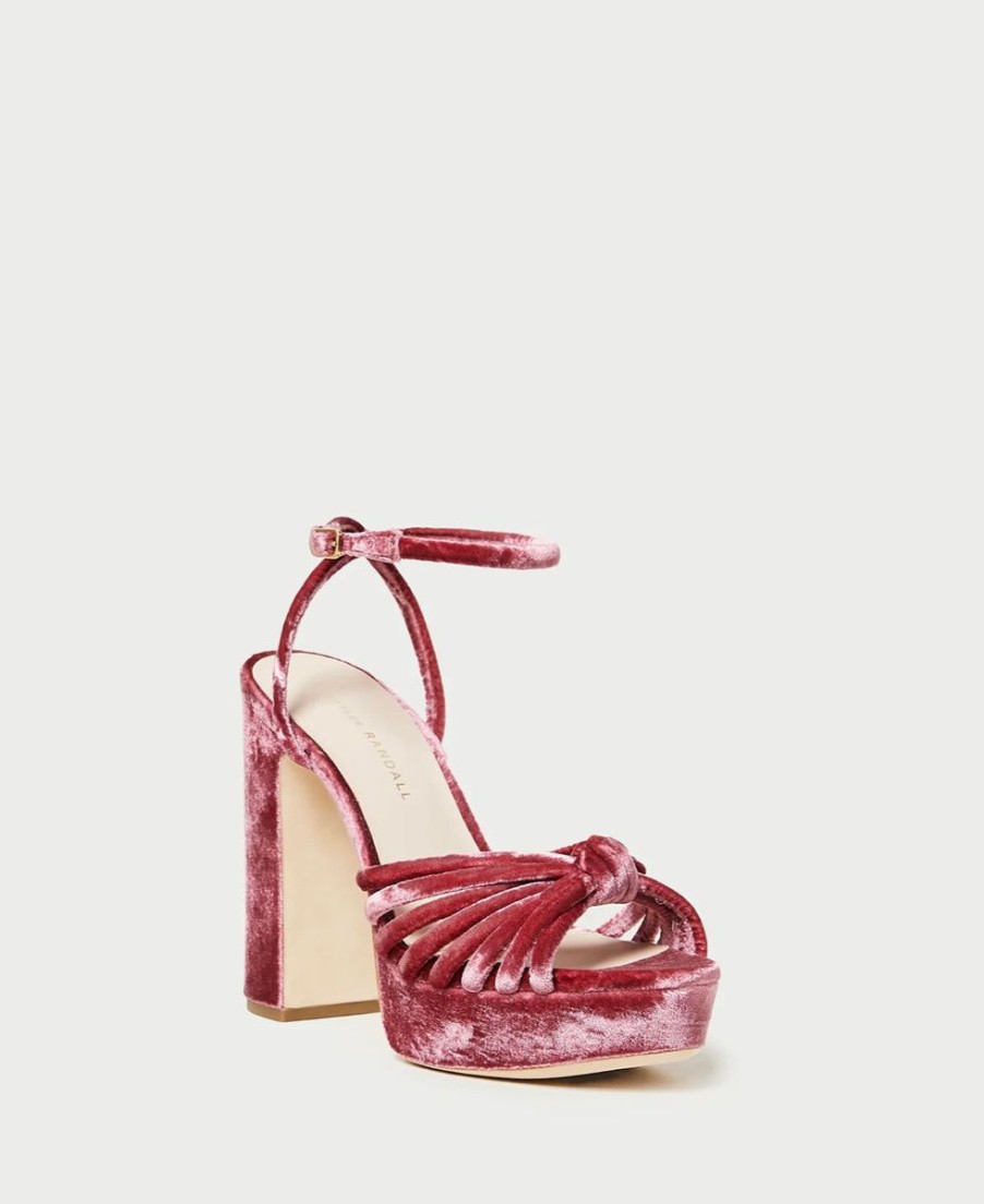 Women Loeffler Randall Heels & Wedges | Rivka Rose Knot Platform Sandal