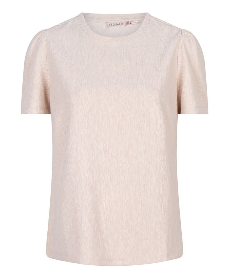 Women Esqualo Knits & Tees | Crinkle Tee