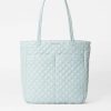 Women MZ Wallace Bags | Silver Blue Large Metro Quatro Tote