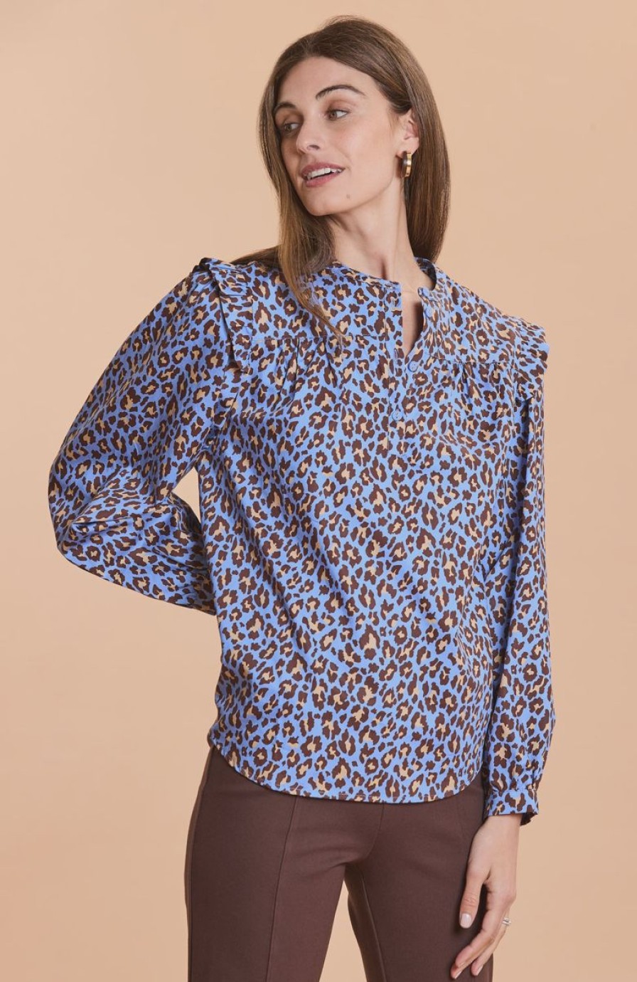 Women Tyler Boe Blouses | Kitty Top