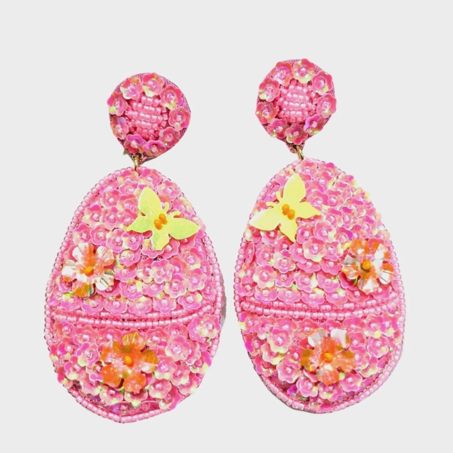 Women Allie Beads Jewelry | Easter Egg Earrings