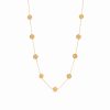 Women Julie Vos Jewelry | Valencia Delicate Station Necklace