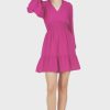 Women Joy Joy Dresses | Loretta Smocked Dress-Grape