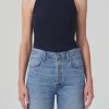 Women Citizens of Humanity Knits & Tees | Isabel Rib Tank In Navy