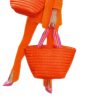 Women Think Royln Bags | Beach Bum Cooler Bag (Maxi)-Tangerine