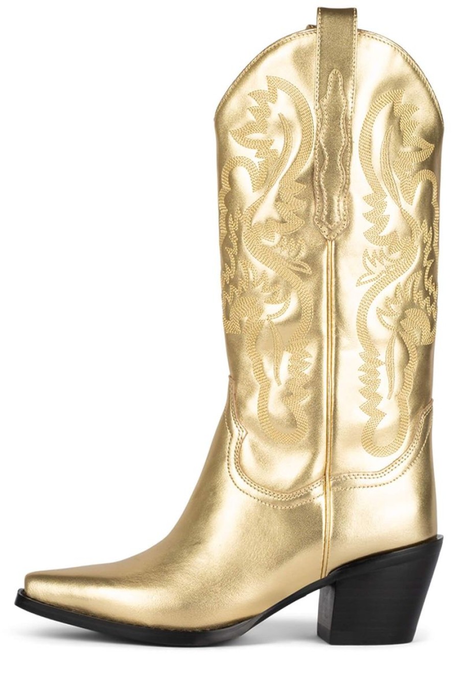 Women Jeffrey Campbell Boots | Dagget Boot In Gold