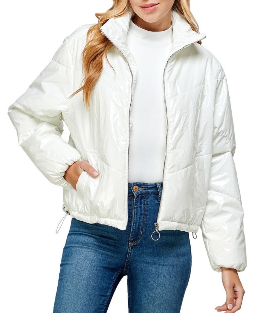 Women Esme Outerwear | Sienna Puffer-White