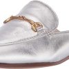 Women Sam Edelman Loafers | Linnie Bit Mule-Soft Silver