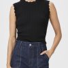 Women PAIGE Knits & Tees | Syrie Top-Black