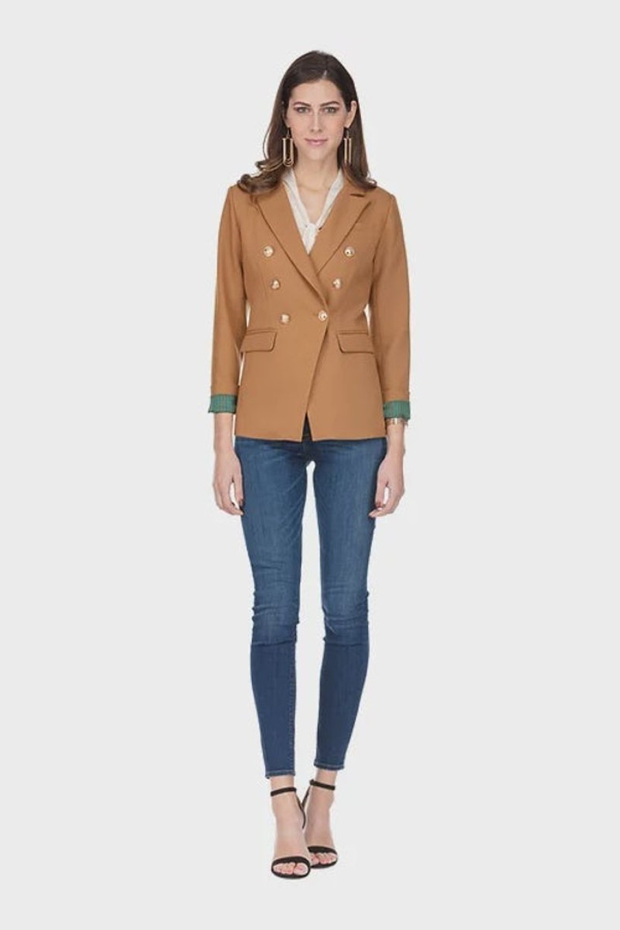 Women JADE Outerwear | Jackson Blazer In Camel