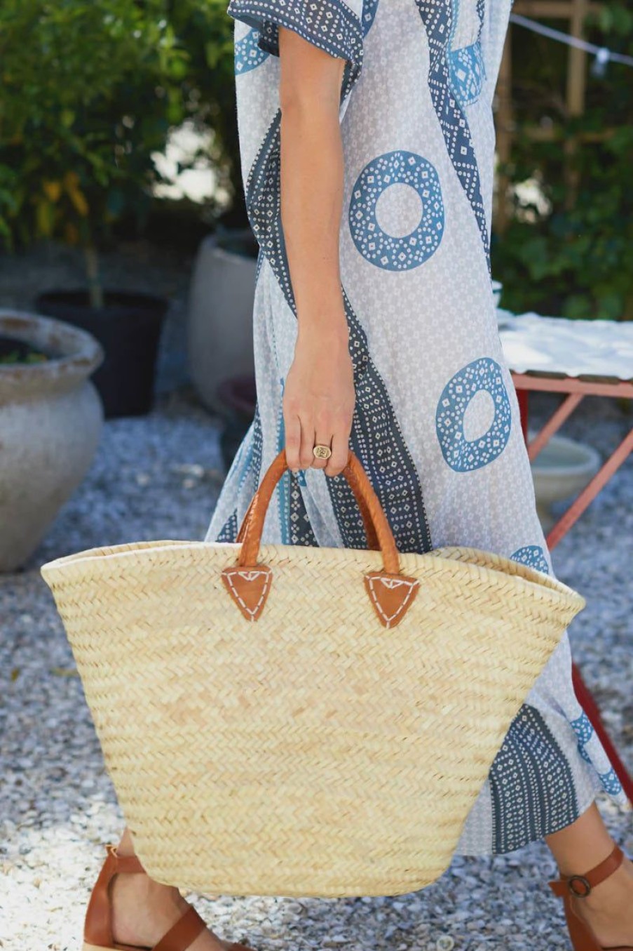 Women Emerson Fry Bags | Woven Beach Tote