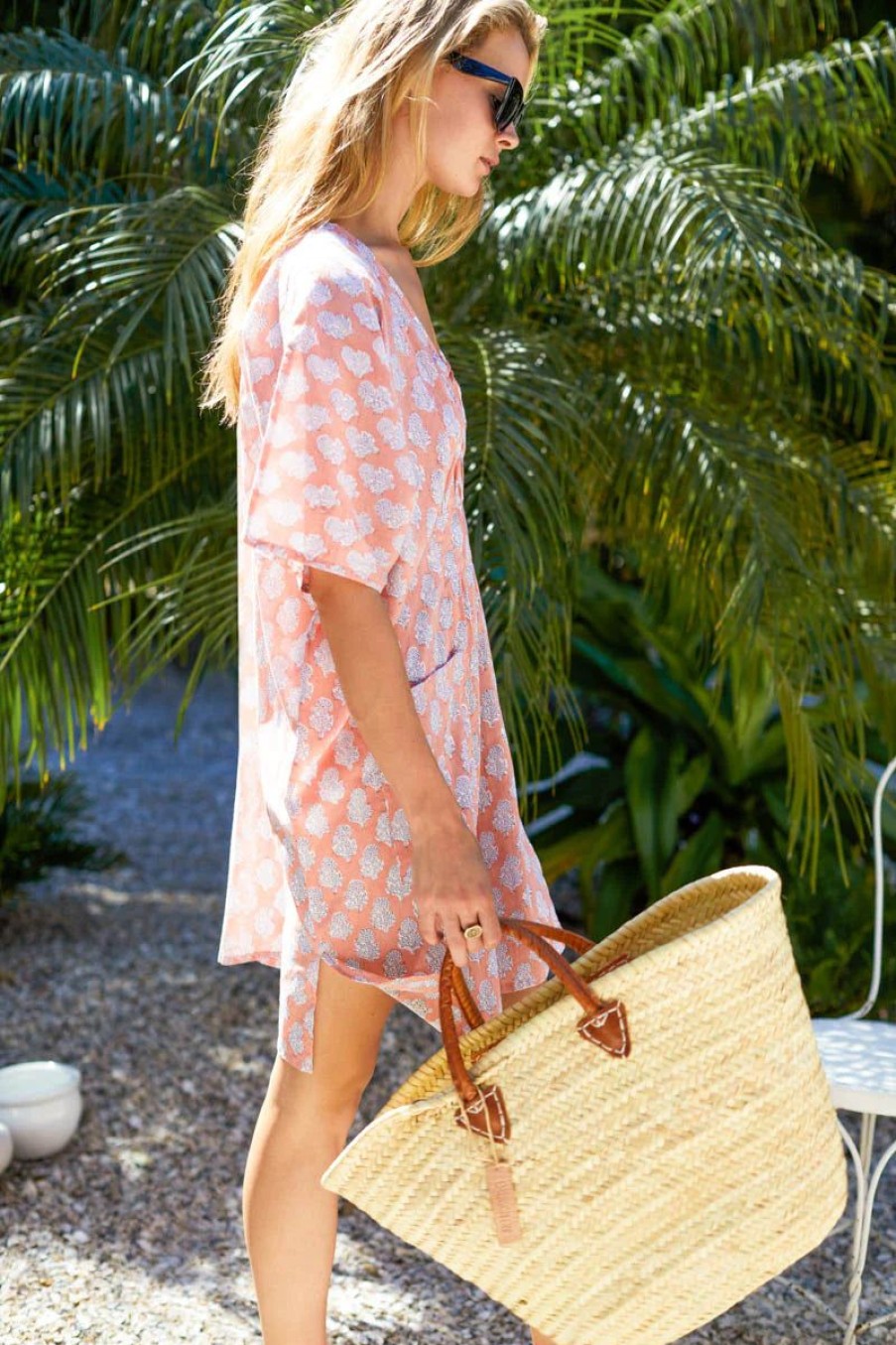 Women Emerson Fry Bags | Woven Beach Tote