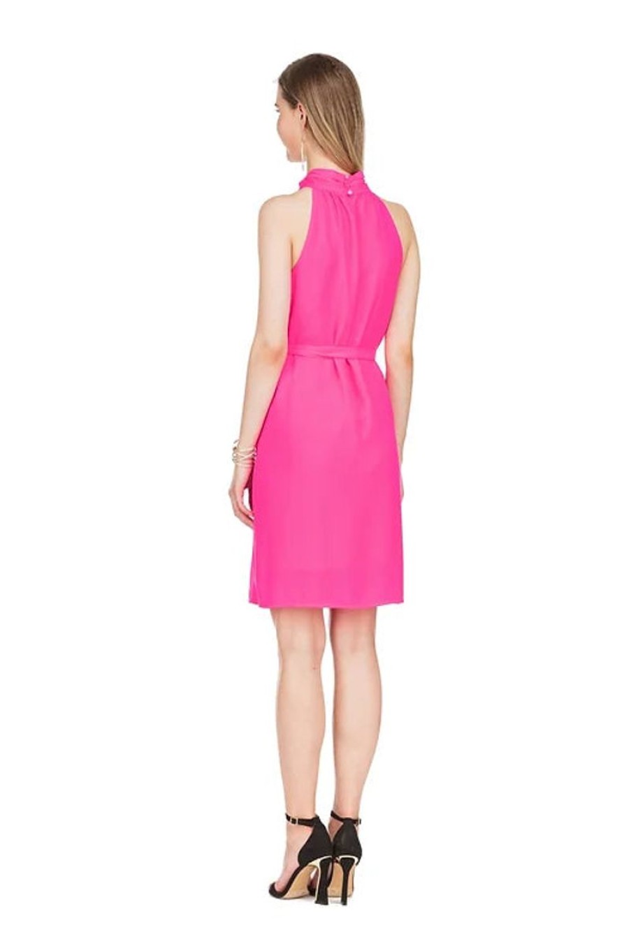 Women JADE Dresses | Hot Pink Halter Dress