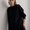 Women Varley Sweaters | Mae Boyfriend Sweat-Black