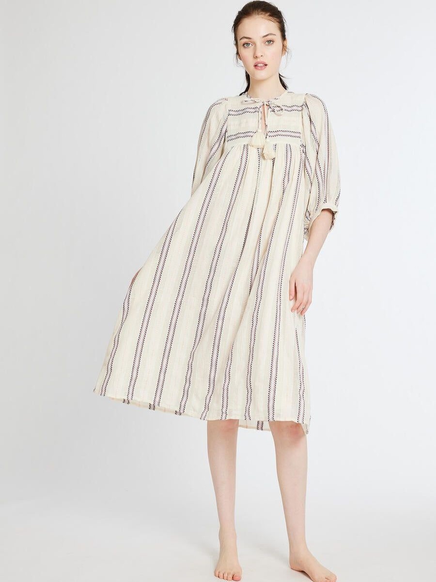 Women MILLE Dresses | Saffron Dress-O'Keefe Stripe