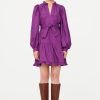 Women Marie Oliver Dresses | Nella Dress-Plum Purple