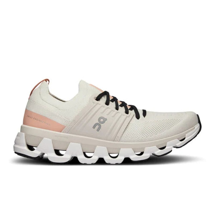 Women On Running Sneakers | Cloudswift 3-Ivory|Rose