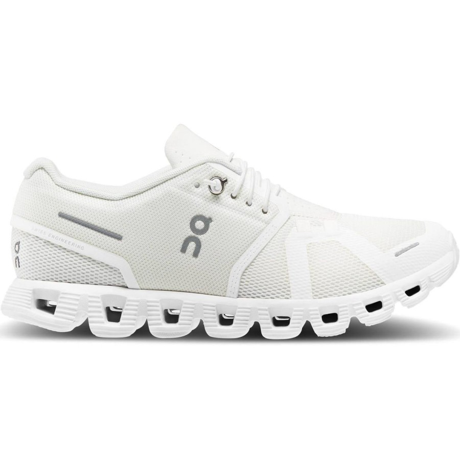 Women On Running Sneakers | Men'S Cloud 5-Undyed White|White