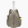 Women Oliver Thomas Bags | Metallic Taupe 24 + 7 Tennis Backpack