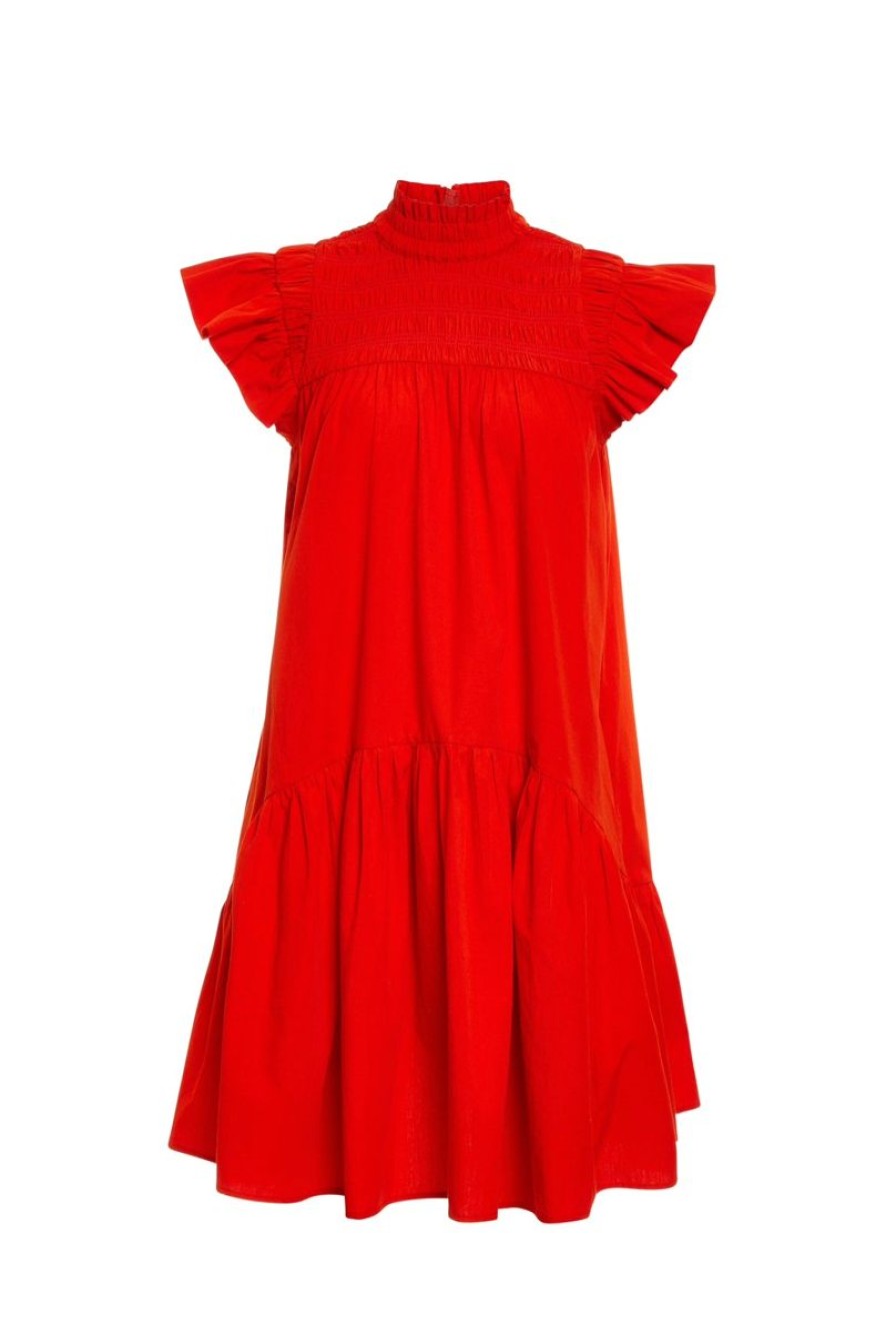 Women Love The Label Dresses | Viola Dress-Red