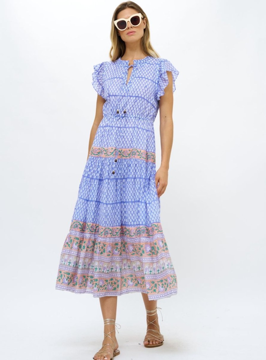 Women Oliphant Dresses | Cinched Flirty Midi-Campania Peri