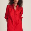 Women The Shirt Dresses | Nicole Dress-Chili Red