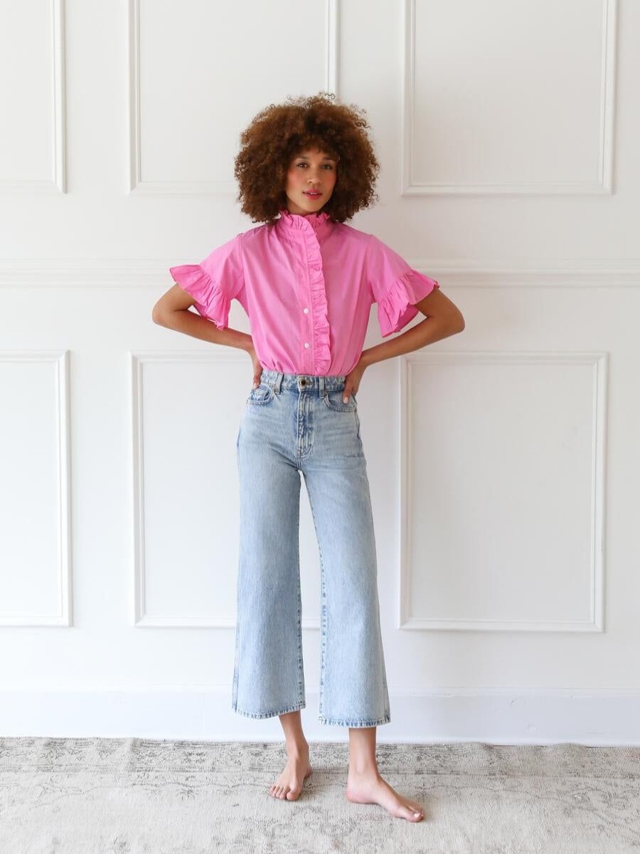 Women MILLE Blouses | Vanessa Top In Azalea