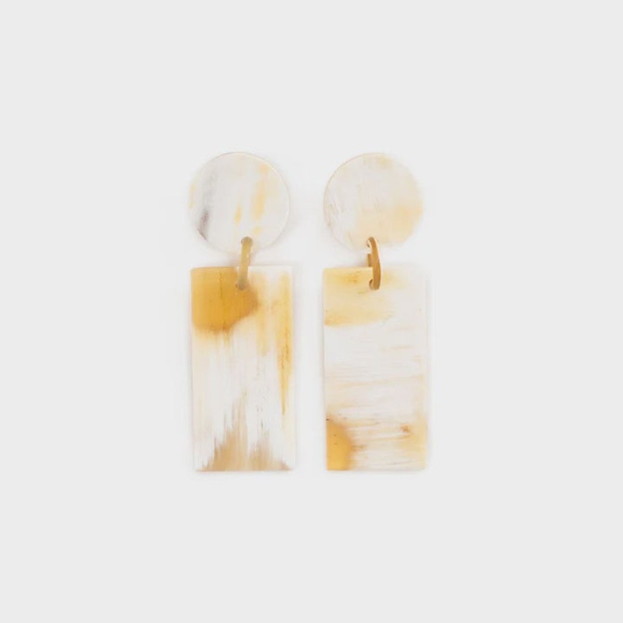 Women Sunshine Tienda Jewelry | Natural Cabana Earrings