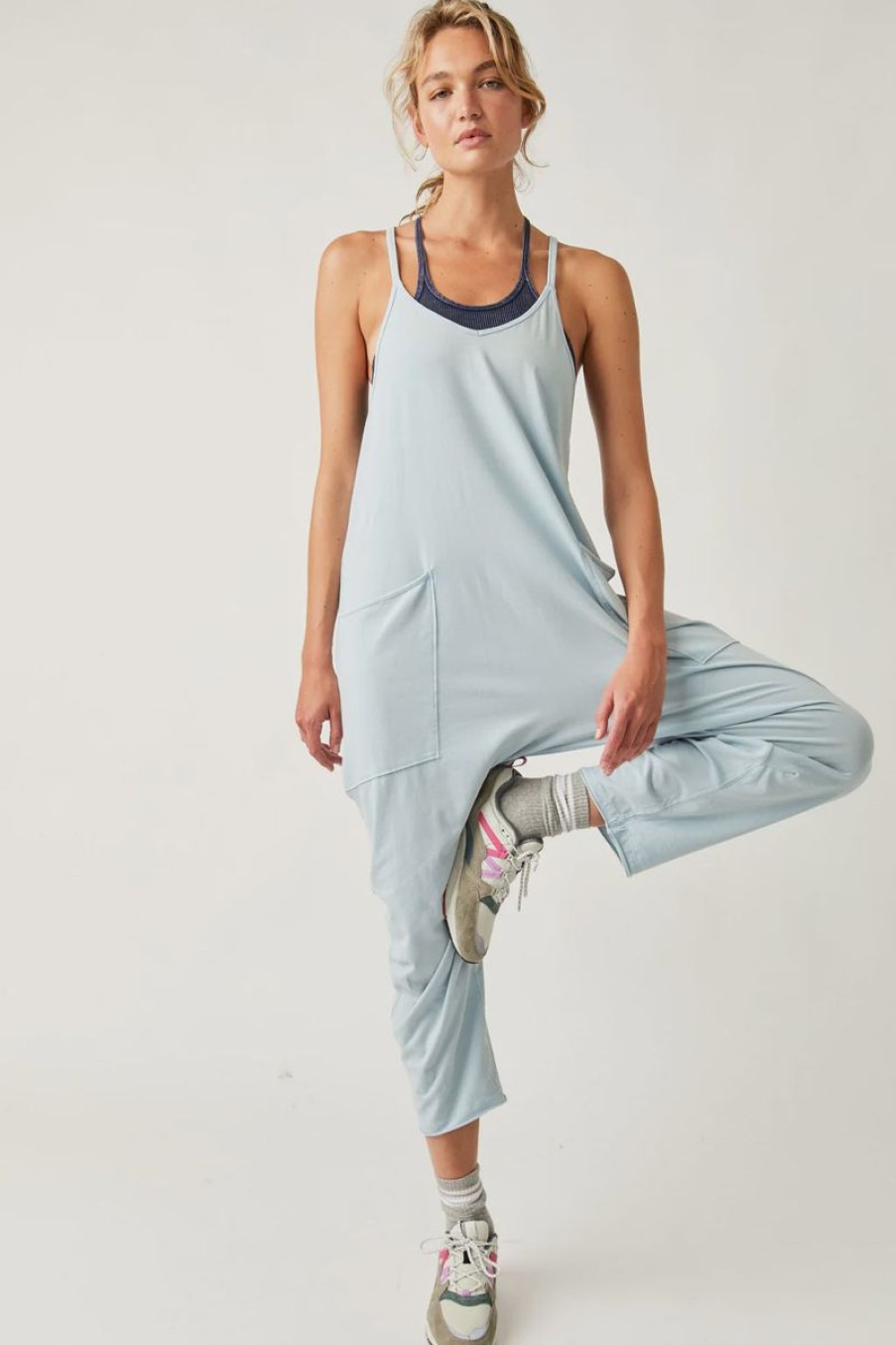 Women Free People Loungewear | Hot Shot Onesie-Mediterranean