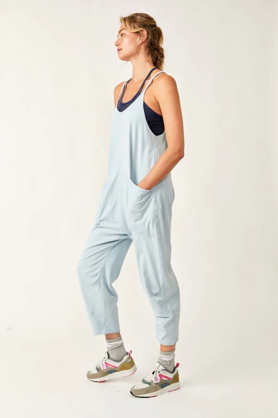 Women Free People Loungewear | Hot Shot Onesie-Mediterranean