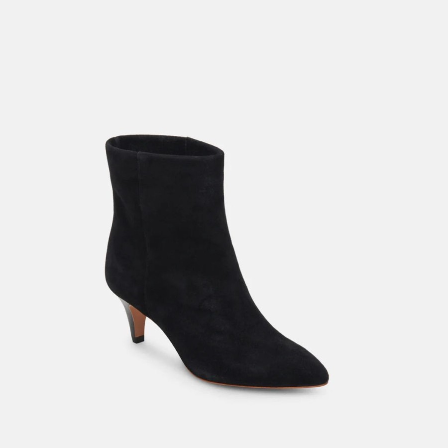 Women Dolce Vita Boots | Dee Booties|Nero Suede