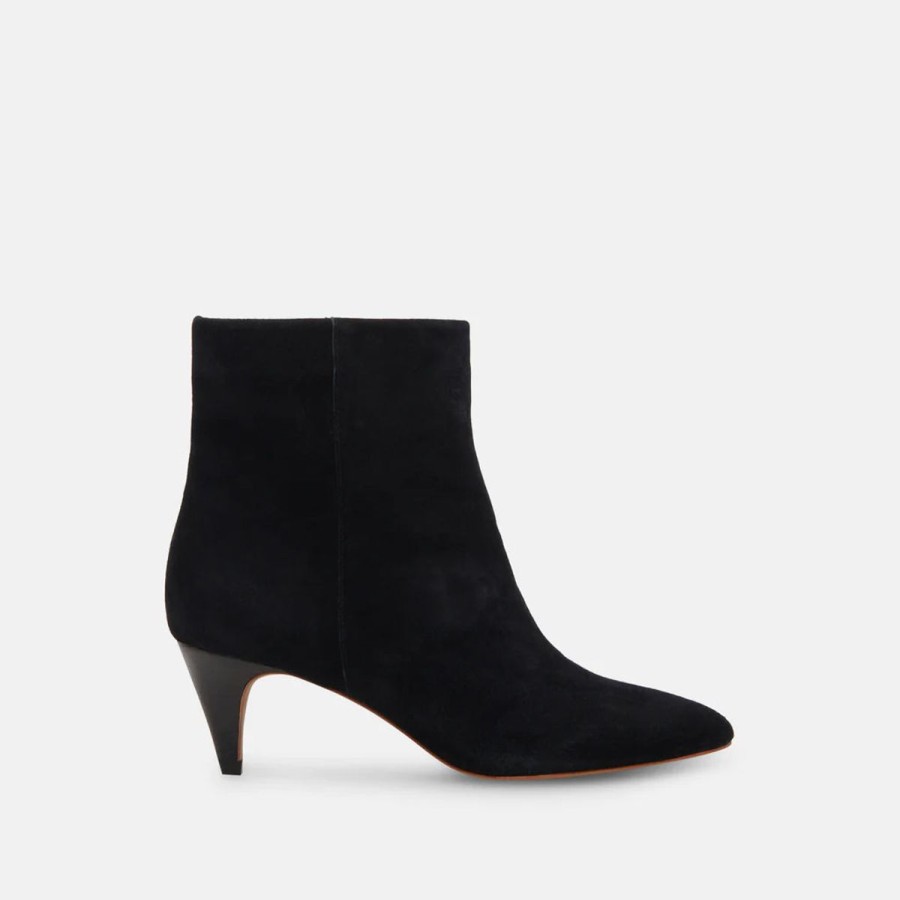 Women Dolce Vita Boots | Dee Booties|Nero Suede