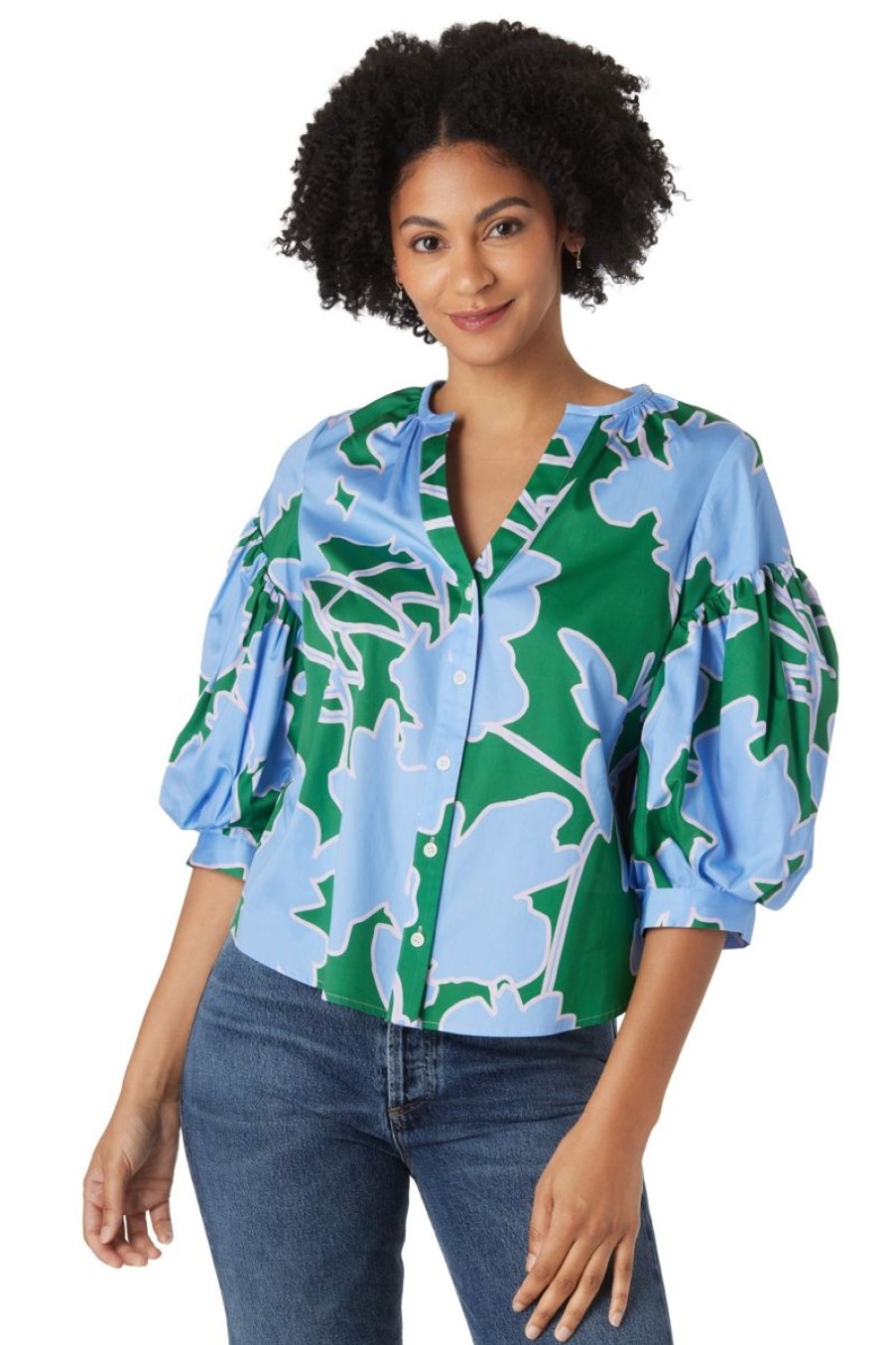 Women Crosby by Mollie Burch Blouses | Ashby Top