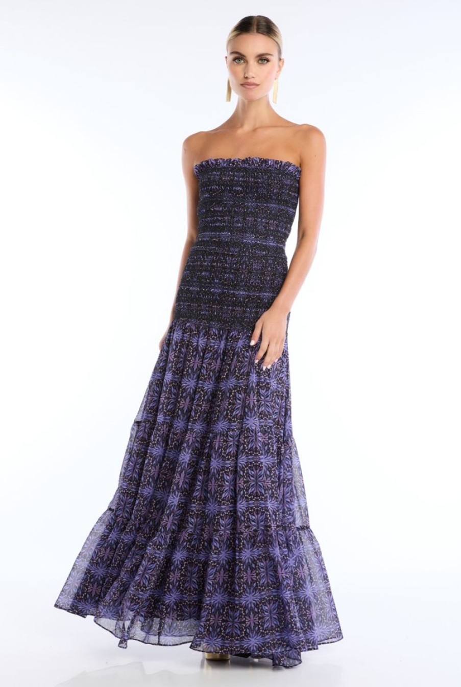 Women Allison Dresses | Scout Maxi Dress-Purple Kaleidoscope