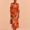 Women Farm Rio Dresses | Jungle Panther Midi Dress