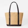 Women MZ Wallace Bags | Camel & Black Medium Empire Tote