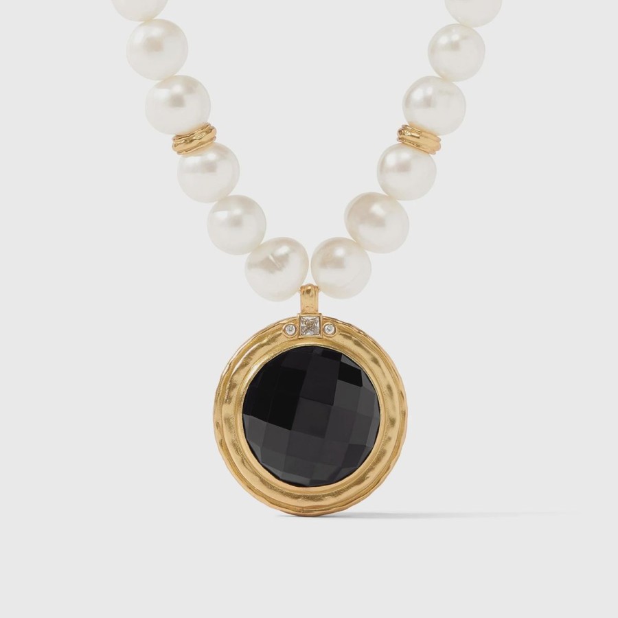 Women Julie Vos Jewelry | Astor Statement Necklace-Obsidian Black