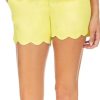 Women JADE Shorts | Citrus Scallop Short