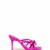 Women Loeffler Randall Heels & Wedges | Margi Fuchsia Bow Heel