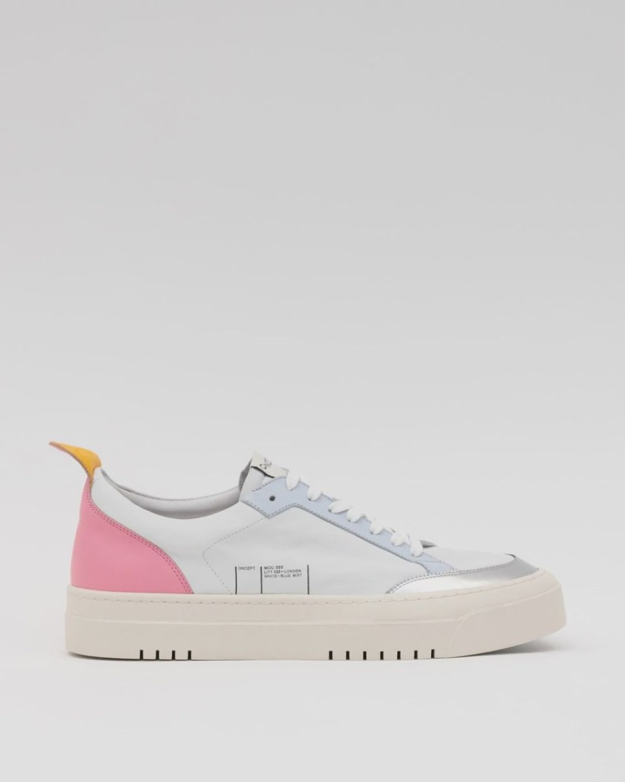 Women Oncept Sneakers | London-White-Blue Mist