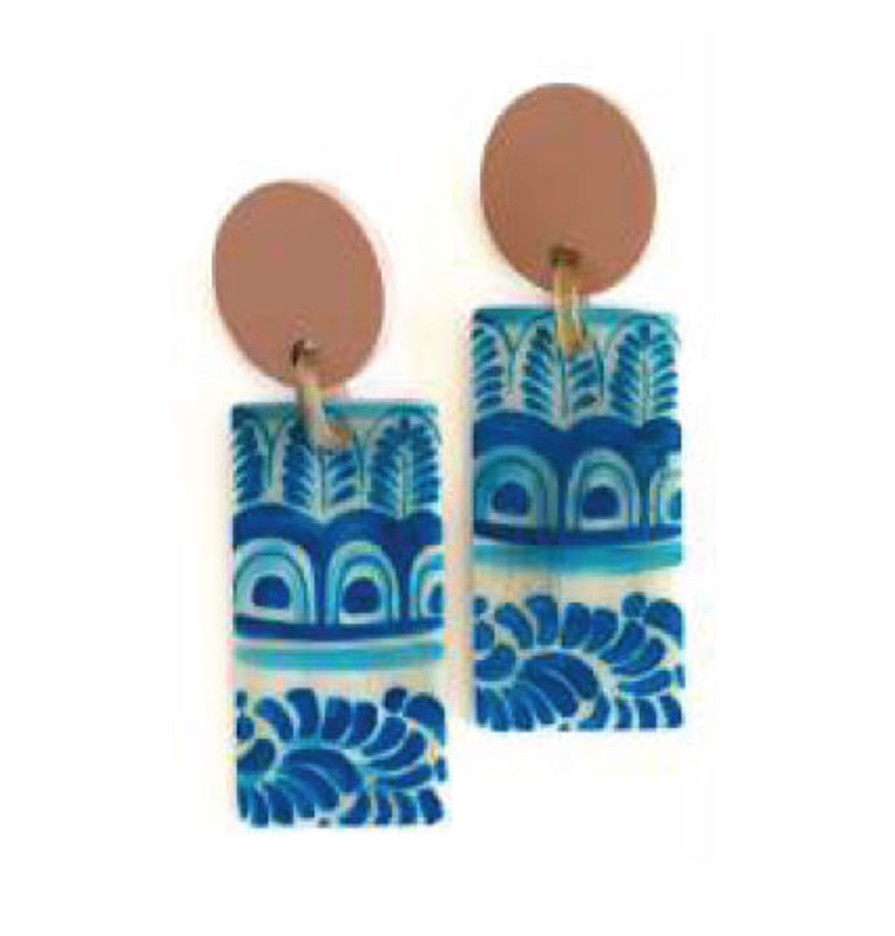 Women Sunshine Tienda Jewelry | Valencia Cabana Earrings