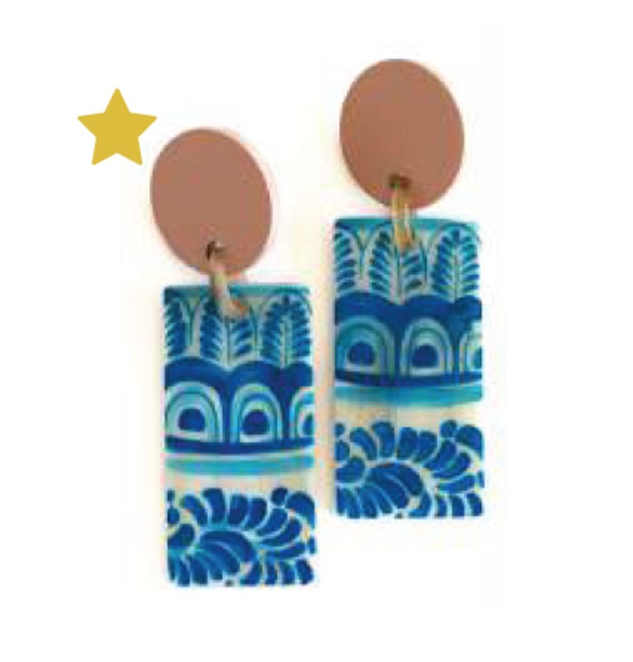 Women Sunshine Tienda Jewelry | Valencia Cabana Earrings