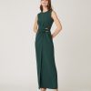 Women Shoshanna Dresses | Dani Dress- Hunter