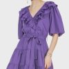 Women Joy Joy Dresses | Purple Wrap Dress