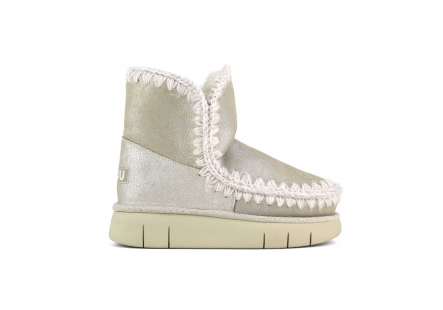 Women MOU Boots | Eskimo 18 Bounce-Stone Metallic