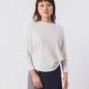 Women Kerisma Sweaters | White Waverly Sweater