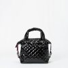 Women MZ Wallace Bags | Black Lacquer Small Sutton Deluxe